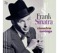Frank Sinatra Sinatra Swings Vinyl 2LP in Black Frank Sinatra Black