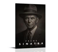 Frank SinatraPoster Canvas Classic Decoration Waterproof Fading Mural Art Universal Decoration Painting Give Friend Teacher Gift20x30inch(50x75cm) Frame-style