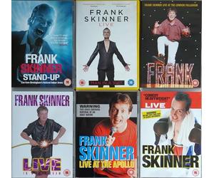 FRANK SKINNER 1-6 COMPLETE COLLECTION / 1. STAND-UP / 2. MAN IN A SUIT / 3. LIVE AT THE LONDON PALLADIUM / 4. IN BIRMINGHAM / 5. LIVE / 6. AT THE APOLLO = ULTIMATE 6x DVD UK SET