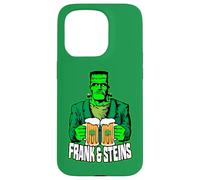 Frank & Steins St. Patrick's Day Frankenstein Monster Beer Case for iPhone 15 Pro