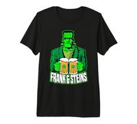 Frank & Steins St. Patrick's Day Frankenstein Monster Beer Premium T-Shirt