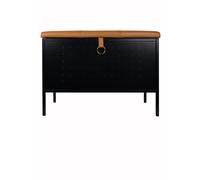 Frank Storage Bench Black/ Brown