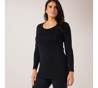 Frank Usher Jersey Top with All-Over Studs MUSHROOM SMALL / MEDIUM