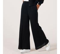 Frank Usher Pleated Trousers With Elasticated Waist BLACK ONE SIZE