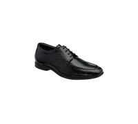 Frank Wright Men's Embossed Leather 'Giles II' Shoes in Black | Size: 11 Frank Wright Black 11