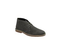 Frank Wright Men's Suede 'Edwin' Desert Boots in Grey | Size: 7 Frank Wright Grey 7