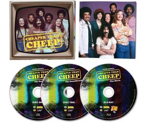 Frank Zappa Cheaper Than Cheep - 2CD + Blu-Ray | Dolby Atmos, 5.1, Stereo - Sealed UK 2 CD album double set ZR20047 / 7539242 Zappa Records UMe 2025