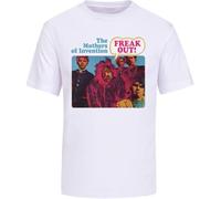 Frank Zappa Freak Out ! T-Shirt Mens Unisex Tee White(Large)