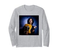 Frank Zappa & Guitar LA Portrait by Michael Grecco Long Sleeve T-Shirt