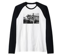 Frank Zappa in London Mothers of Invention 1971 Apostrophe Raglan Baseball Tee