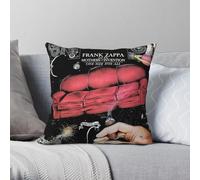 Frank Zappa One Size Fits All Square Pillowcase Polyester Linen Velvet Pattern Zip Decorative Pillow Case Home Cushion Cover