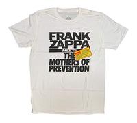 Frank Zappa T Shirt - Mothers of Prevention Cover 100% Official-XXL White