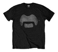 Frank Zappa Tache Official Tee T-Shirt Mens Unisex (Large) Black