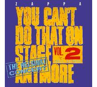 FRANK ZAPPA YOU CANT DO THAT ON STAGE ANYMORE HELSINKI CONCERT CD NEW