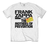 Frank Zappa ZAPTS11MW02 T-Shirt, White, Medium