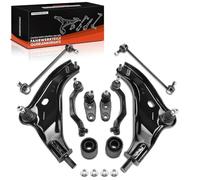 Frankberg 10Pcs Control Arm Kit Front Axle Compatible with Control Arm M.i.n.i R50 R53 1.4l 1.6L 2001-2013 Stabiliser Link M.i.n.i Coupe R58 1.6L 2.0L 2010-2015 Replace# 32106778437