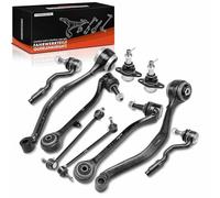 Frankberg 10Pcs Control Arm Kit Stabiliser Link Tie Rod End Track Rod End Compatible with X3 E83 2.0L-3.0L 2004-2008 X3 E83 xDrive18 xDrive20 xDrive30 2.0L 3.0L 2008-2011 Replace# 31103415027
