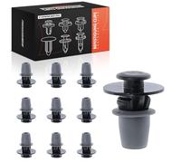 Frankberg 10x Fastening clips windshield panel A-pillar 25314 | Compatible with: R.o.o.m.s.t.e.r Praktik 5J, R.o.o.m.s.t.e.r 5J7, Fabia II Combi 545, Q8 4MN 4MT, Fabia II 542