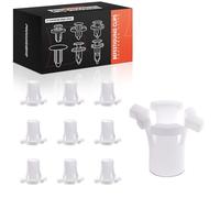 Frankberg 10x headlight fastening clips hatchback Compatible with Jetta II 165 19E 1G2 Golf II 19E 1G1 Replace# 21498, 811807577C