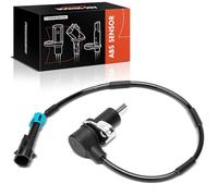 Frankberg 1x ABS Sensor 2-Pins Rear Right passive Sensor Compatible with Rezzo MPV U100 1.6L 2.0L 2005-2009 Rezzo U100 1.6L-2.0L 2000-2008 Replace# 96312555