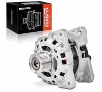 Frankberg 1x Alternator Alternater 90A Compatible with Logan II 0.9L 2012-2024 Sander.o II 0.9L 2012-2024 Clio IV BH 0.9L 2012-2024 Fortwo Cabriolet 453 09L-.10L 2015-2024 Replace# 231006007R