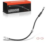 Frankberg 1x Brake Hose Brake Hydraulic Hose Front Axle Left Right Compatible with TT 8J3 1.8L-3.2L 2006-2014 TT R.o.a.d.s.t.e.r 8J9 1.8L-3.2L 2007-2014 Replace# 2201636