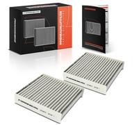 Frankberg 1x Cabin Air Filters Compatible with 207 WA WC 207 Box/Hatchback WA WC 207 CC WD 207 Saloon 207 SW WK 207 SW Box/Estate WK Replace# 1609428180
