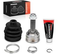 Frankberg 1x CV Joint Front Axle Compatible with Cuore VI L250 L251 L260 Cuore VII L275 L276 L285 Sirio.n M1 M3 Trevis YRV M2 Justy IV Aygo B1 Replace# 43420B1010