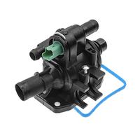 Frankberg 1x Engine Coolant Thermostat Housing Compatible with C1 2005-2011 C2 2003-2008 C3 2002-2011 Nemo 2008-2010 Xsara 2003-2005 Fiesta 2001-2010 Fusion 2002-2009