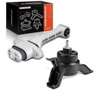 Frankberg 1x Engine Mounts + 1x Torque Support Bearing Compatible with Grand Santa Fé 2.2L 2013-2018 Santa Fé III DM DMA 2.0L 2.2L 2012-2015 Replace# 219502W100