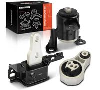 Frankberg 1x Engine Mounts + 1x Transmission Mount + 1x Torque Support Bearing Compatible with B-Max JK 1.0L-1.6L 2012-2024 Fiesta VI CB1 CCN 1.0L-1.6L 2008-2017 Fiesta VI Van Replace# 8V5Z6038D