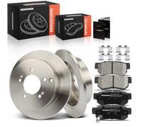 Frankberg 1x Frankberg Discs Brake Disk + 4x Rear brake pads 5830239A40