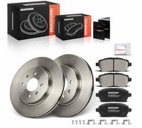 Frankberg 1x Frankberg Disk + 4x Front brake pads 04465B1190, 04465B1320
