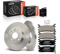 Frankberg 1x Frankberg Disk + 4x Rear brake pads BB4C26251, F1ZZ2C026A