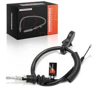 Frankberg 1x Handbrake Cable Rear Left Right Compatible with 7 Series E65 E66 E67 730-760 3.0L-6.0L 2001-2008 Replace# 34406767825