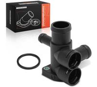 Frankberg 1x Heater Manifold Pipe Water Compatible with Golf I Cabriolet 155 Golf II 19E 1G1 J.e.t.t.a II 165 19E 1G2 P.a.s.s.a.t Variant 35I 3A5 Replace# 037121133C