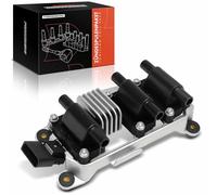 Frankberg 1x Ignition coil Compatible with A4 2.4L 2.8L 1996-2000 A4 Avant 2.4L 2.8L 1996-2004 P.a.s.s.a.t 2.8L 1996-2005 P.a.s.s.a.t Variant 2.8L 1997-2005 A6 A8 Superb I Replace# 078905104