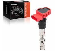Frankberg 1x Ignition coil Ignition module Compatible with A4 S4 4.2L 2003-2008 A4 Avant S4 4.2L 2003-2008 A5 S5 4.2L 2007-2012 A6 A8 Allroad T.o.u.a.r.e.g P.h.a.e.t.o.n Replace# 077 905 115 E