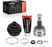 Frankberg 1x Joint Kit Drive Shaft CV Wheel Side Front Replace# 1J0498099BX | Compatible with A3 8L1 Golf 1H1 1H5 1J1 1J5 Oct.avia I 1U2 1U5 Pas.sat Toledo