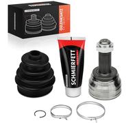 Frankberg 1x Joint Kit Drive Shaft Wheel Side Front Axle Left Right Compatible with X5 F15 F85 25 X5 E70 3.0-4.8 30-50 X5 F15 F85 28-50 X6 E71 E72 30-50 X6 F16 F86 30-50 Replace# 805006