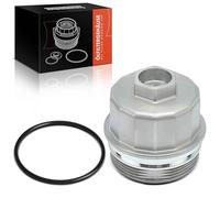 Frankberg 1x Oil Filter Housing Cover Compatible with Min.i R50 R53 Coope.r John Coope.r Works One Min.i Cabriolet R52 Coope.r Replace# 11427563763