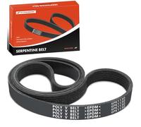 Frankberg 1x Serpentine Belt Compatible with Golf Alltrack BA5 BV5 Golf VII Variant BA5 BV5 A-Class W176 A3 8V1 8VK A4 8W2 8WC A6 4G2 4GC Replace# 117203527R