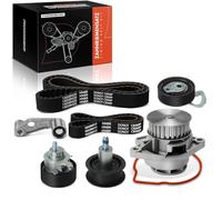 Frankberg 1x Timing Belt Repair Kit Compatible with Golf IV 1J1 Golf IV Variant 1J5 Golf Plus 521 5M1 Golf V 1K1 Golf Van IV Variant Polo 6N2 Polo 9A 9N Polo Classic 6V2 Polo Variant 6V5