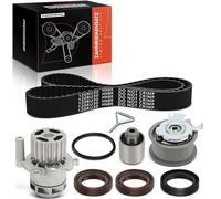 Frankberg 1x Timing Belt Repair Kit Compatible with Polo 9A 9N 1.4L 1.9L 2001-2009 A3 8P1 1.9L 2003-2010 T.o.u.r.a.n 1T1 1T2 1.9L 2003-2010 Leon 1P1 1.9L 2005-2010