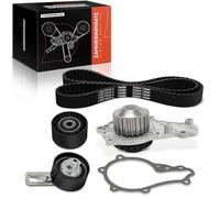 Frankberg 1x Timing Belt Repair Kit with Water Pump Diesel Compatible with C3 II SC C3 Box/Hatchback SC DS3 SA Fiesta VI CB1 CCN Fiesta VI Van 207 WA WC 2008 I CU 208 I CA CC