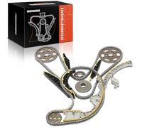 Frankberg 1x Timing Chain Kits Compatible with A4 8K2 B8 3.0L Diesel 2011-2015 T.o.u.a.r.e.g 7P5 7P6 3.0L Petrol 2010-2018 Q5 8RB 3.0L Diesel 2008-2017 Replace# 059103333F