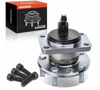 Frankberg 1x Wheel Bearing Hub Wheel Hub Rear Axle Compatible with Mondeo III B5Y B4Y 2000-2007 Mondeo III Turnier BWY 2000-2007 J.a.g.u.a.r X-Type CF1 X400 CF1 Replace# 1124904