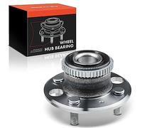 Frankberg 1x Wheel Bearing Hub Wheel Hub Rear Axle Left or right Compatible with Civic V EJ 1.5L 1993-1994 CRX III EH EG 1.6L 1992-1997 Replace# 42200SR3A52