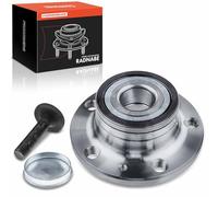Frankberg 1x Wheel Hub Bearing Wheel Hub Rear support ABS function Compatible with Altea XL 5P5 5P8 Toledo III 5P2 Oct.avia II 1Z3 Superb II 3T4 Golf V 1K5 Jet.ta III 1K2 Pas.sat 362 Tou.ran 5T1