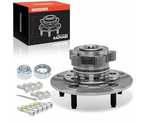 Frankberg 1x Wheel Hub Front Left Right with integrated ABS Sensor Compatible with Tourneo Custom V362 Bus F3 2.0L 2.2L 2012-2023 Replace# 2168129